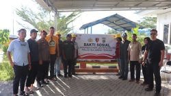 Reserse Polda Sulteng dan Offroader Bagikan Sembako