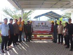 Reserse Polda Sulteng dan Offroader Bagikan Sembako