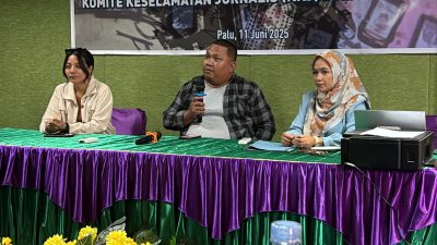 KKJ Sulteng Kecam Satgas BSH: “Pers Bukan Objek Pengawasan dan Bukan Musuh Pemerintah”