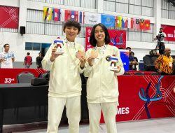 Ganda Putri Teqball Indonesia Sabet Perunggu di SEA Games