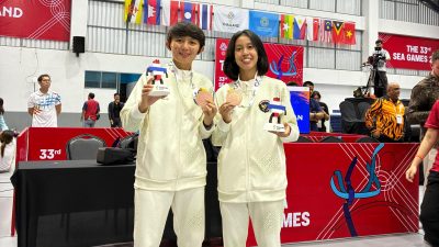 Ganda Putri Teqball Indonesia Sabet Perunggu di SEA Games
