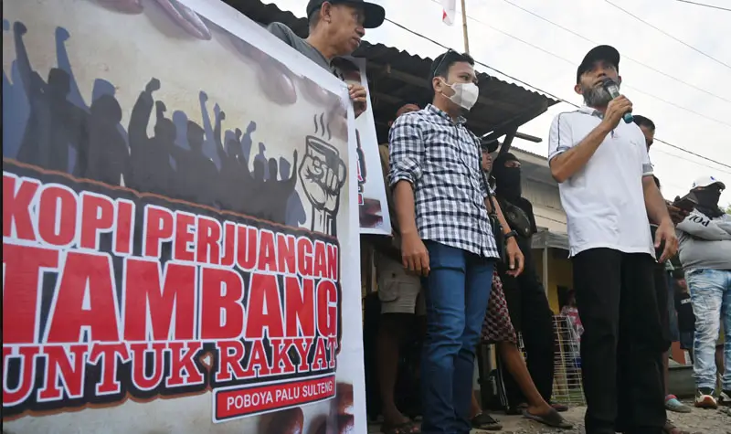 Warga Poboya Tegaskan Tuntutan Penciutan Lahan PT CPM