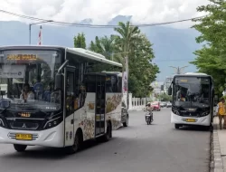 Bus TransPalu Kembali Beroperasi