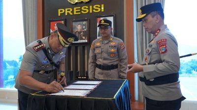 Kombes Pol Hari Rosena Resmi Jabat Kapolresta Palu