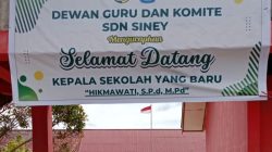 SDN Siney Sambut Kepsek Baru, Guru Harap Iklim Sekolah Lebih Harmonis