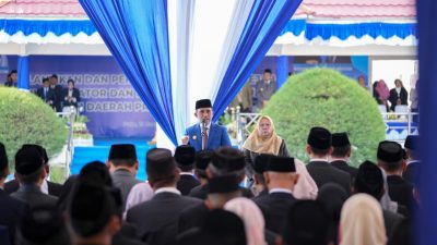 Anwar Hafid Lantik 389 Pejabat Pemprov