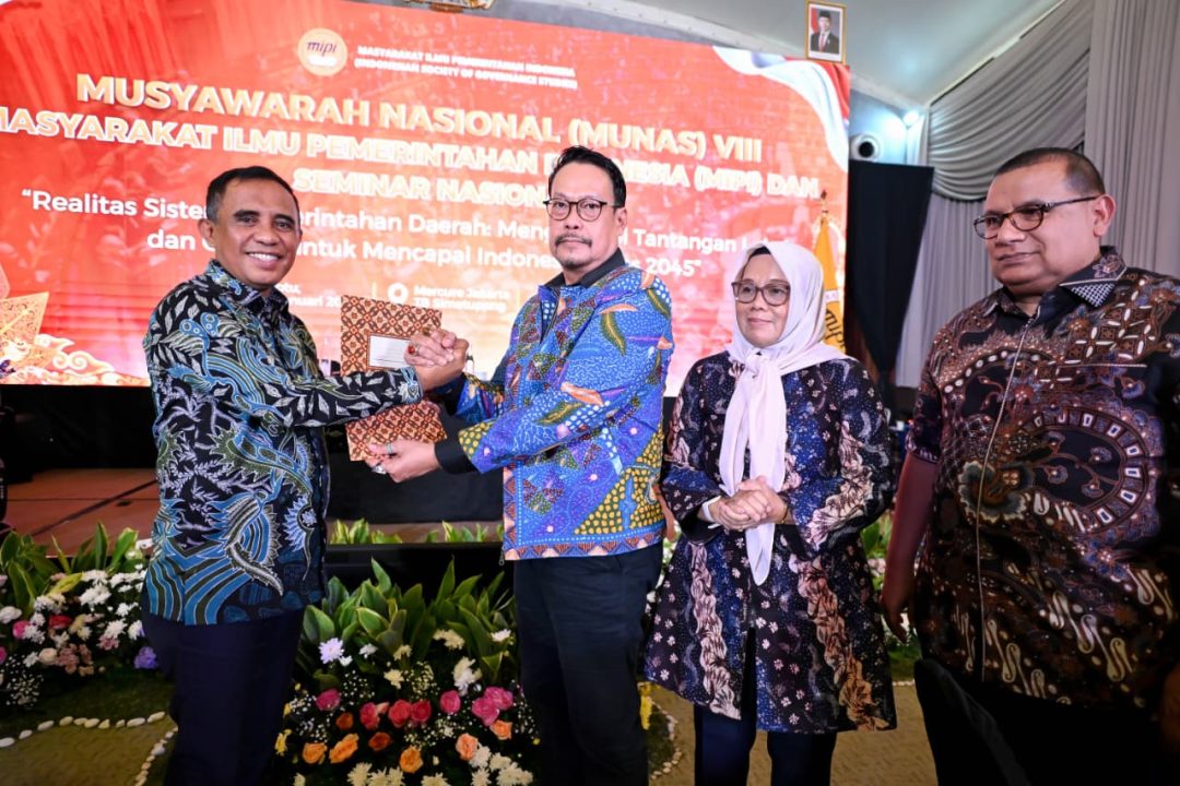 Anwar Hafid Pimpin MIPI Perkuat Ilmu Pemerintahan dari Daerah