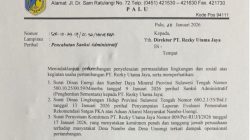 Aliansi Desak Audit Pencabutan Sanksi PT RUJ