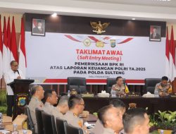 BPK Periksa LK Polri 2025 di Polda Sulteng