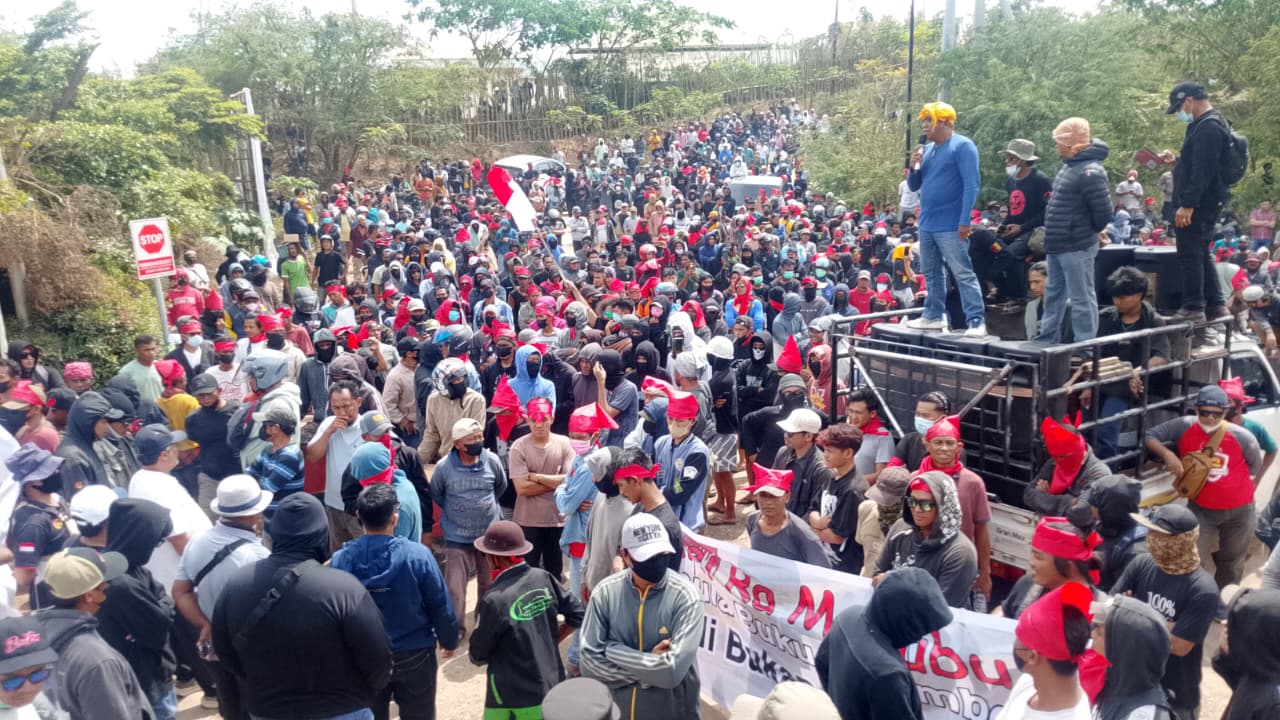 Aliansi Lingkar Tambang Tuntut WPR dan Pencabutan Laporan
