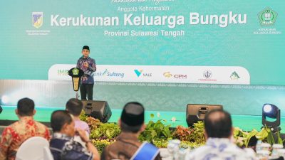 Anwar Hafid Kukuhkan KKB Sulteng, Tekankan Data dan Solidaritas