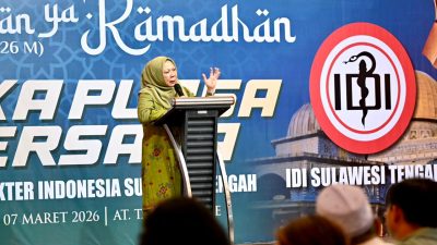 Bukber IDI Sulteng, Wagub Reny Ajak Dokter Perkuat Soliditas