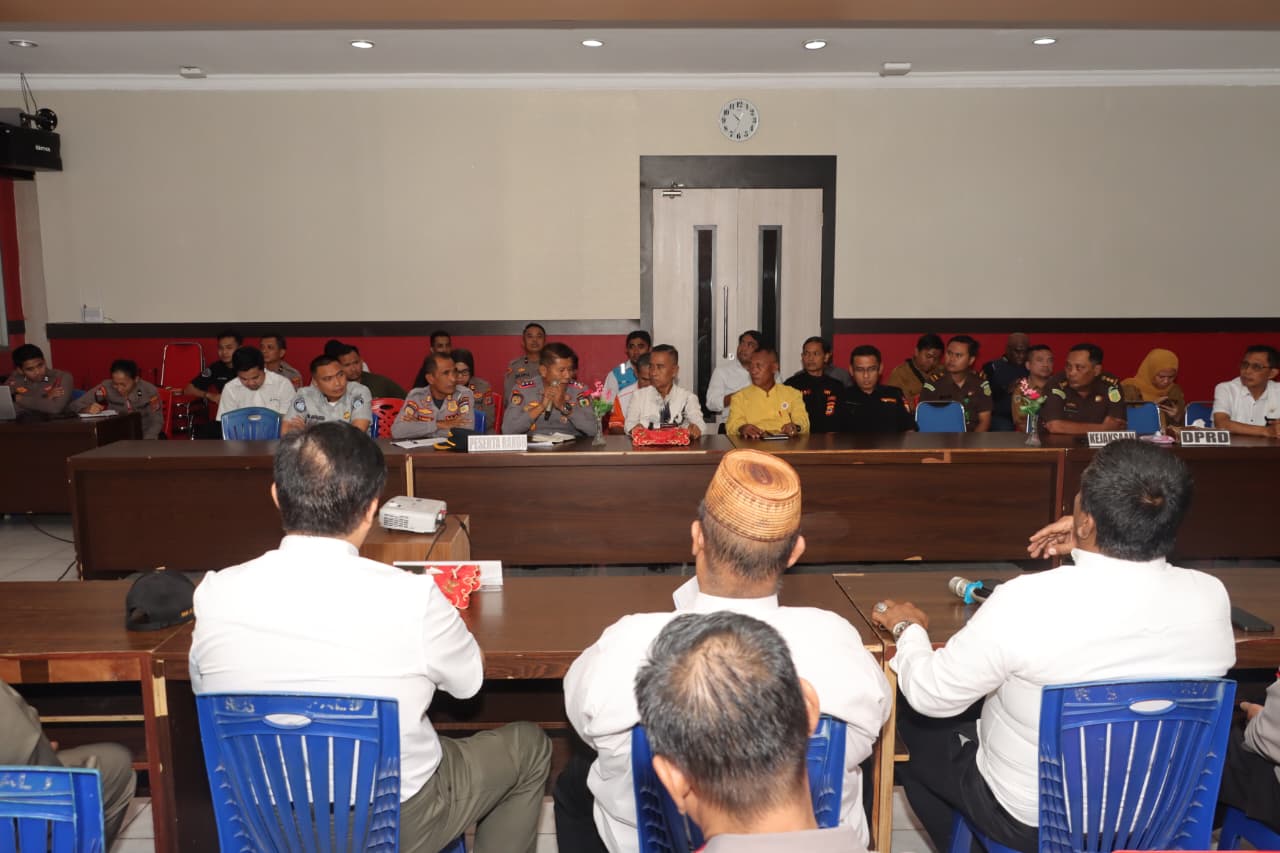 Jelang Idul Fitri, Polresta Palu Perkuat Sinergi Pengamanan