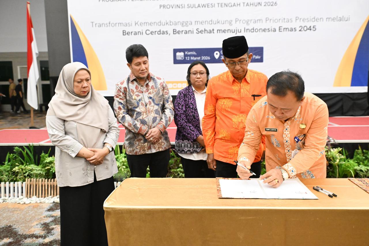 Wagub Sulteng Dorong Slogan “Dua Anak Lebih Sehat” Menggema di Masyarakat