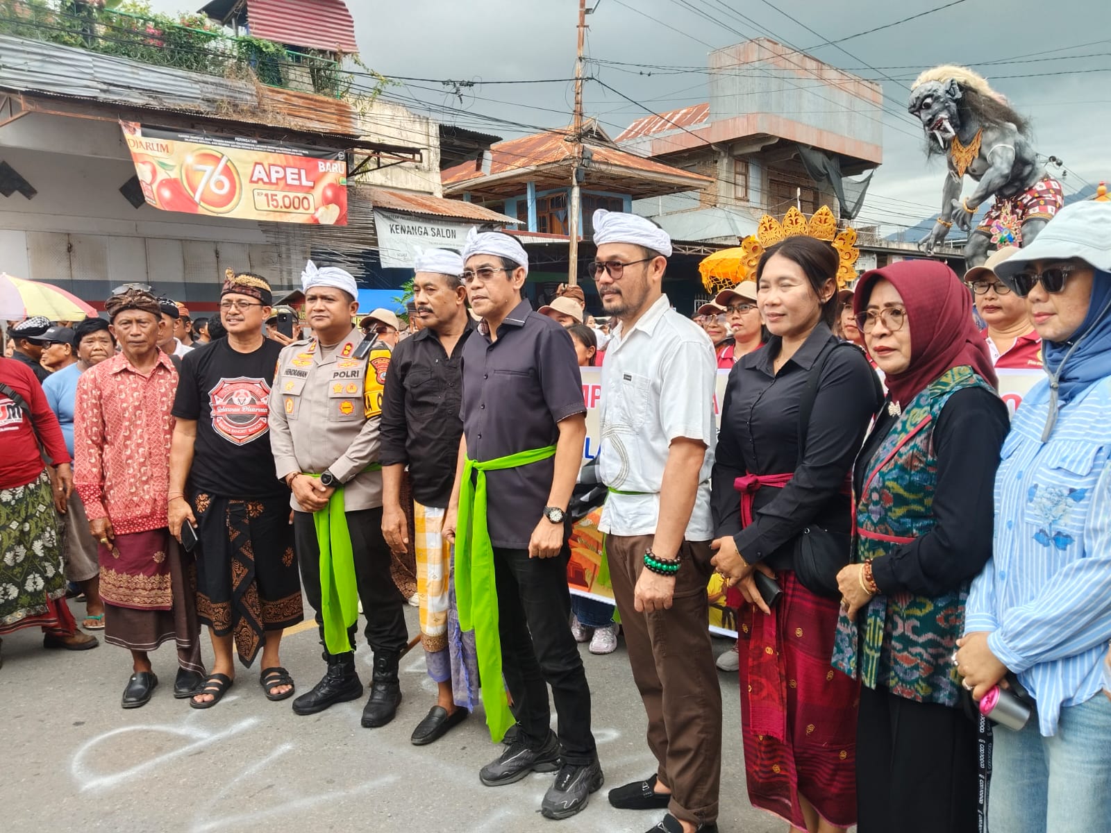 Ogoh-Ogoh di Tolai Jadi Simbol Harmoni, Bupati Tekankan Toleransi