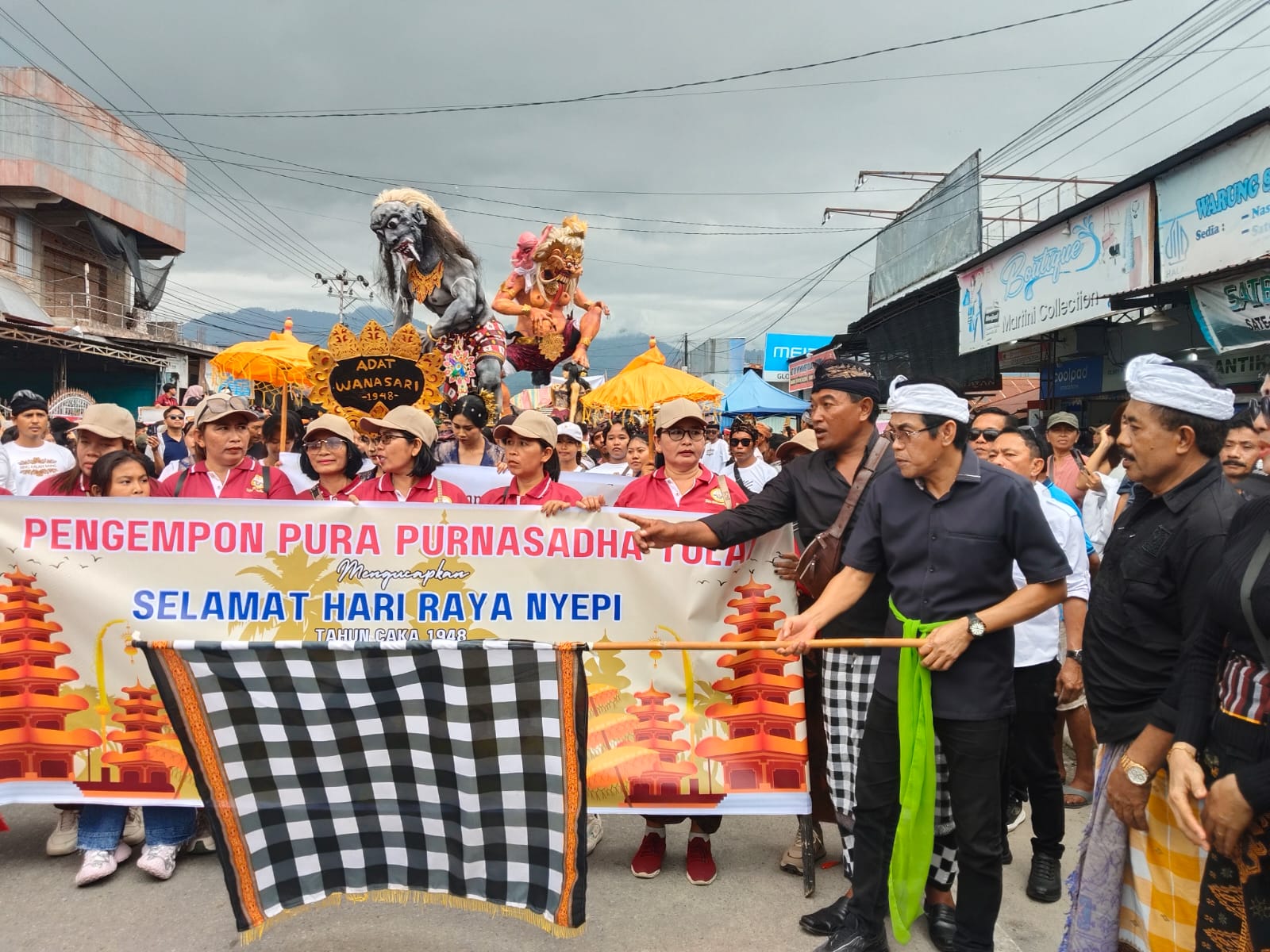 Ogoh-Ogoh di Tolai Jadi Simbol Harmoni, Bupati Tekankan Toleransi