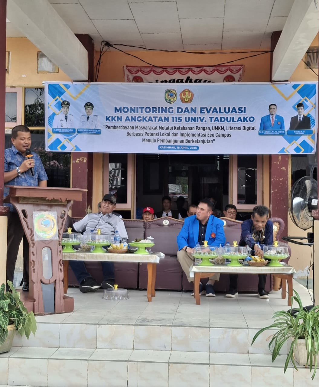 Wakil Bupati Dan Rektor Untad Soroti Efektifitas Program Kkn.