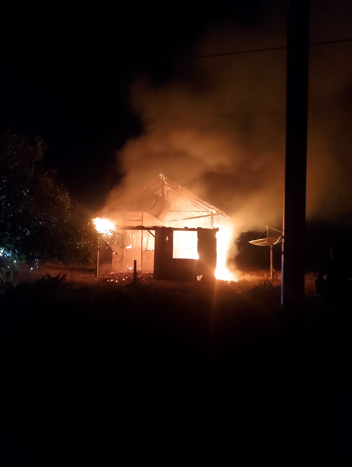 Musibah Kebakaran Kembali Terjadi di Parigi Moutong