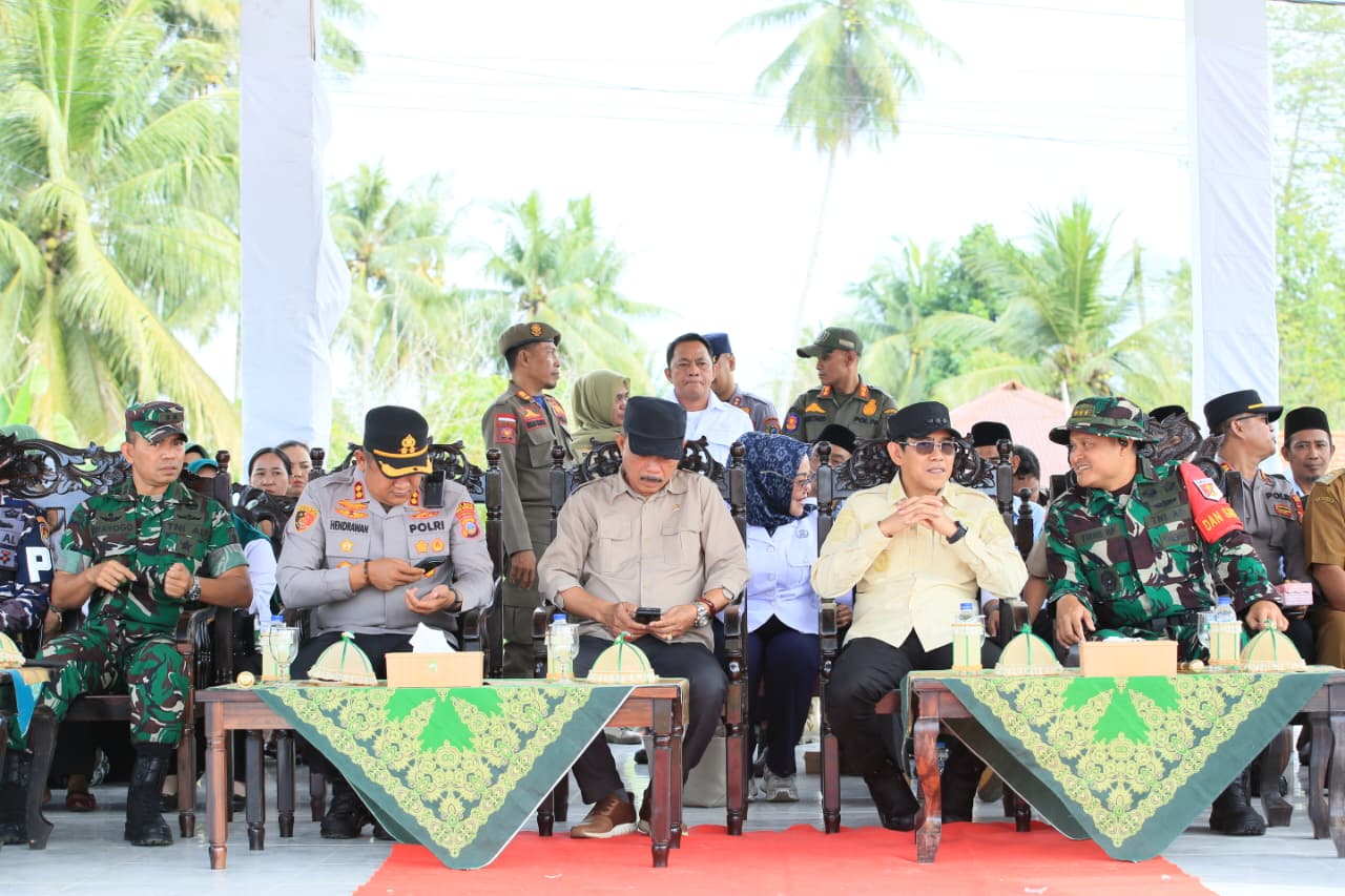 Bupati Erwin Burase Buka TMMD, Fokus Infrastruktur dan Kesejahteraan