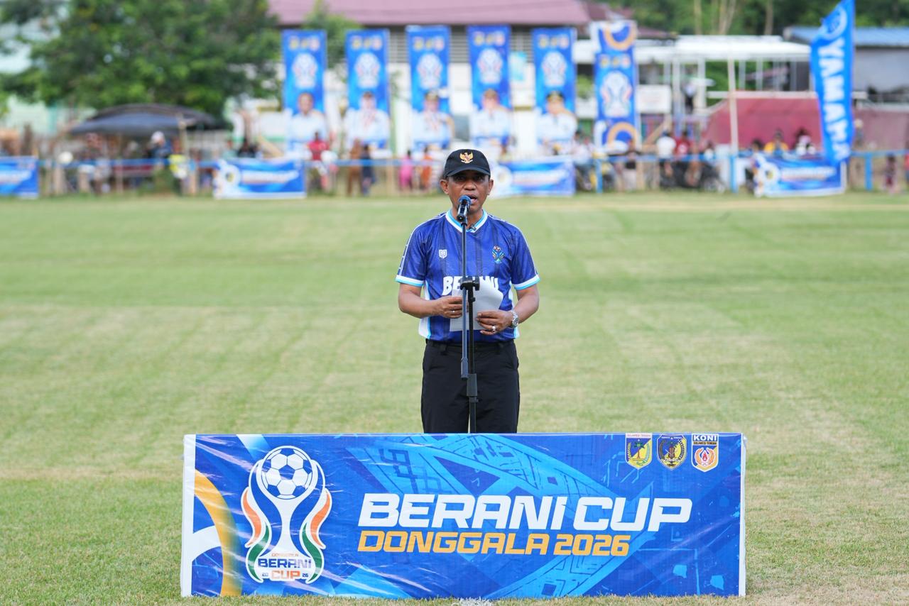 Berani Cup Donggala Resmi Bergulir, 24 Tim Siap Bertanding