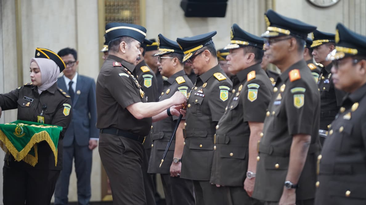 Zullikar Tanjung Resmi Jabat Kajati Sulteng, Ini Pesan Penting Jaksa Agung
