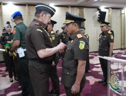 Zullikar Tanjung Resmi Jabat Kajati Sulteng, Ini Pesan Penting Jaksa Agung