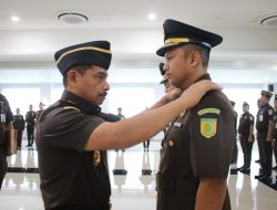 Rotasi Pejabat di Kejati Sulteng, Zullikar Tanjung Tekankan Pelayanan Hukum Prima