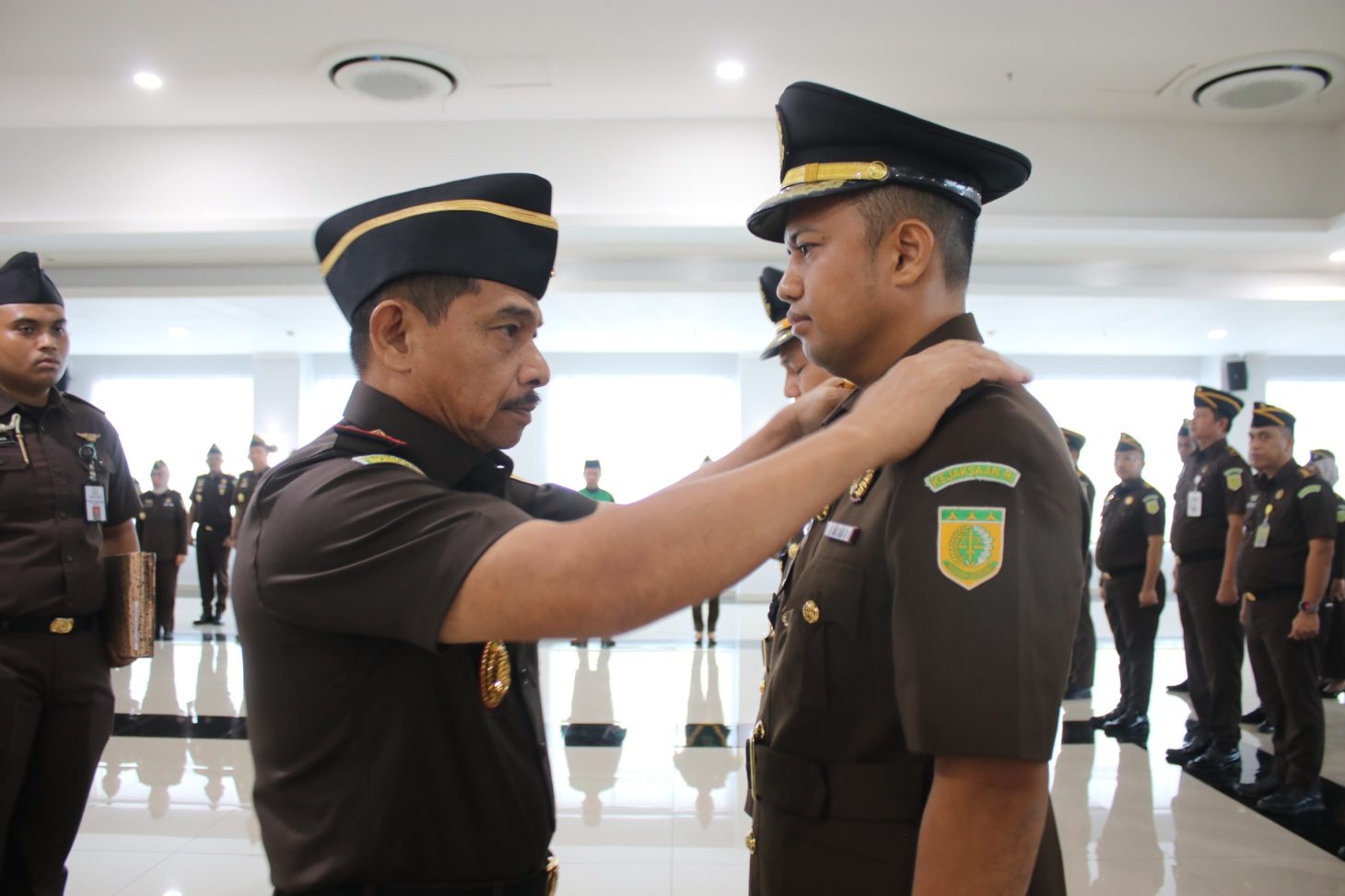 Rotasi Pejabat di Kejati Sulteng, Zullikar Tanjung Tekankan Pelayanan Hukum Prima