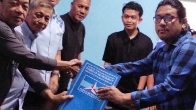 Ikbal Khan Ambil Formulir, Bursa Ketua Demokrat Sulteng Mulai Memanas