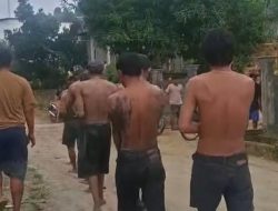 Sanksi Arak Keliling Di terapkan, Warga Posona Atas, Perangi Pencurian dan Narkoba