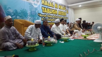 Ribuan Warga Tinsel Padati Halal Bi Halal dan Takbir Akbar