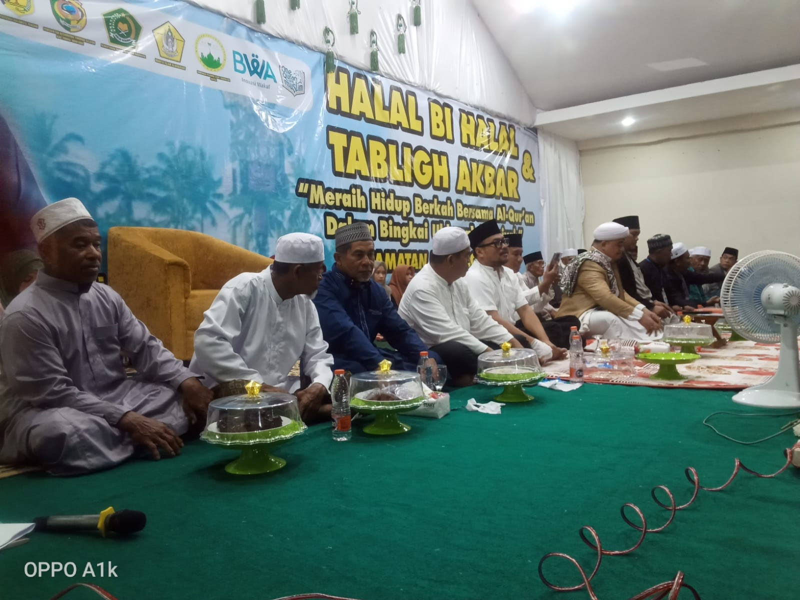 Ribuan Warga Tinsel Padati Halal Bi Halal dan Takbir Akbar