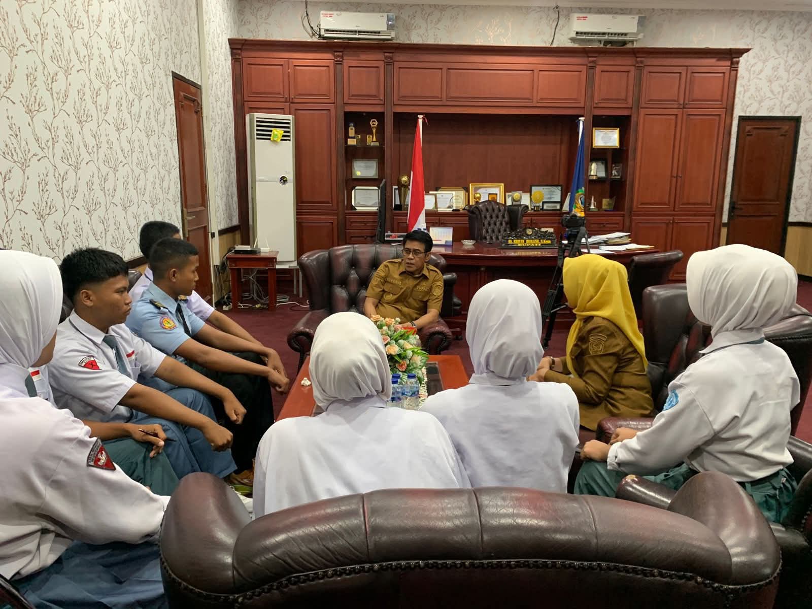 Bawah Nama Daerah Peserta Paskibraka Parimo Siap Bersaing Ketingkat Provinsi