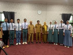 Bawah Nama Daerah Peserta Paskibraka Parimo Siap Bersaing Ketingkat Provinsi