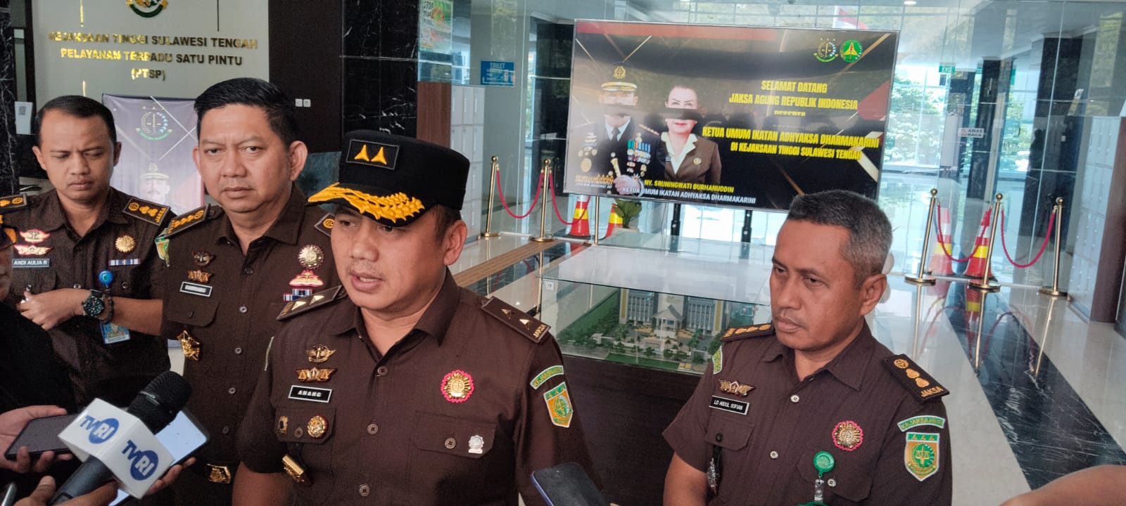 Jaksa Agung RI Turun Langsung Pantau Penegakan Hukum di Sulteng