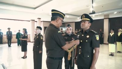 Kajati Sulsel Lantik Reza Hidayat, Sosok Berpengalaman di Bidang Pidsus