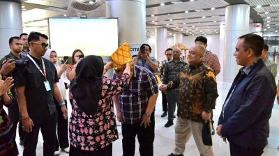 Suasana Hangat Warnai Penyambutan Anggota BPK RI di Bumi Tadulako