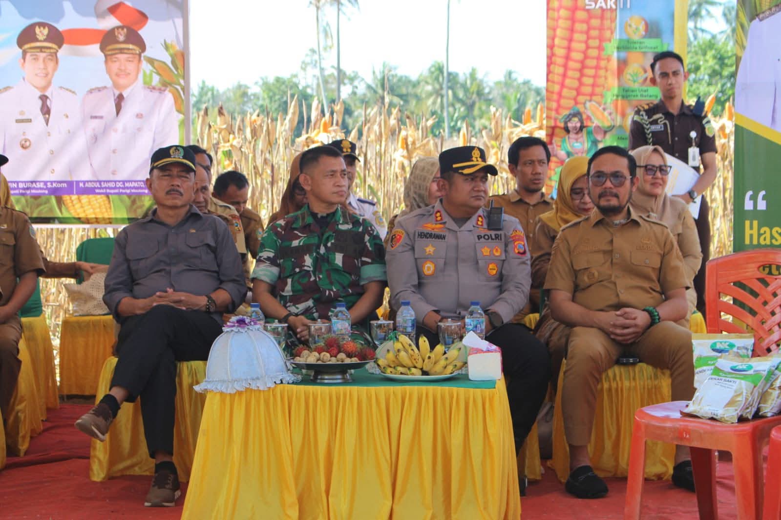 Panen Raya di Lobu Mandiri, Ketahanan Pangan di Parimo  Semakin Kuat