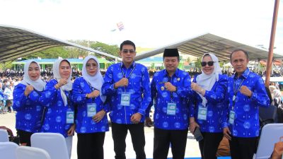 Bupati dan Wabup Parimo Hadiri Forum Nasional Petani dan Nelayan di Gorontalo
