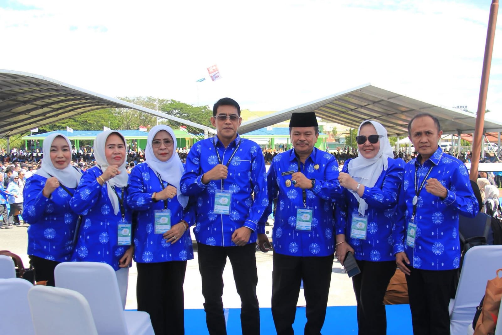Bupati dan Wabup Parimo Hadiri Forum Nasional Petani dan Nelayan di Gorontalo