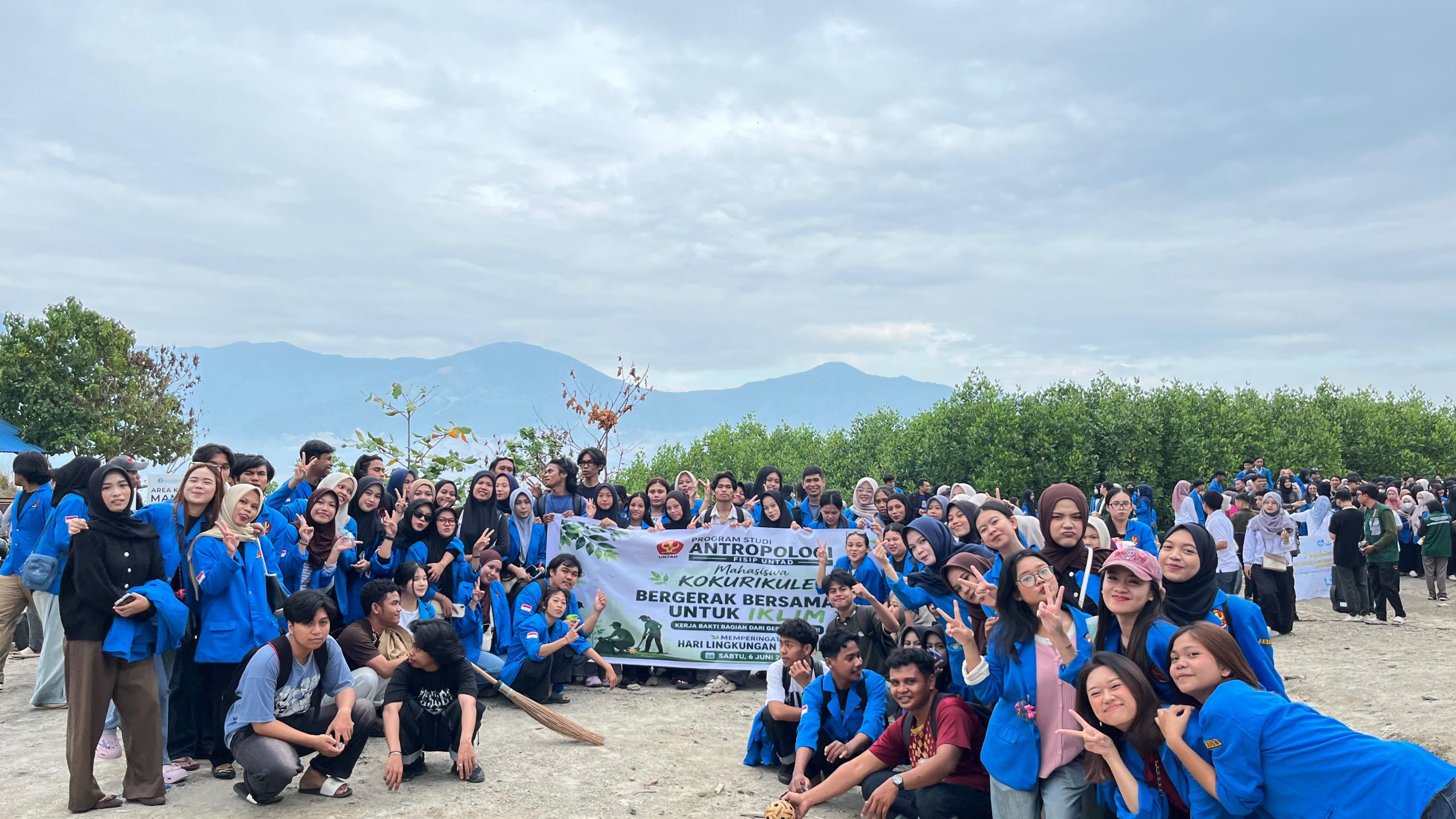 Aksi Nyata Mahasiswa Antropologi Untad, Jaga Ekosistem Pesisir Palu