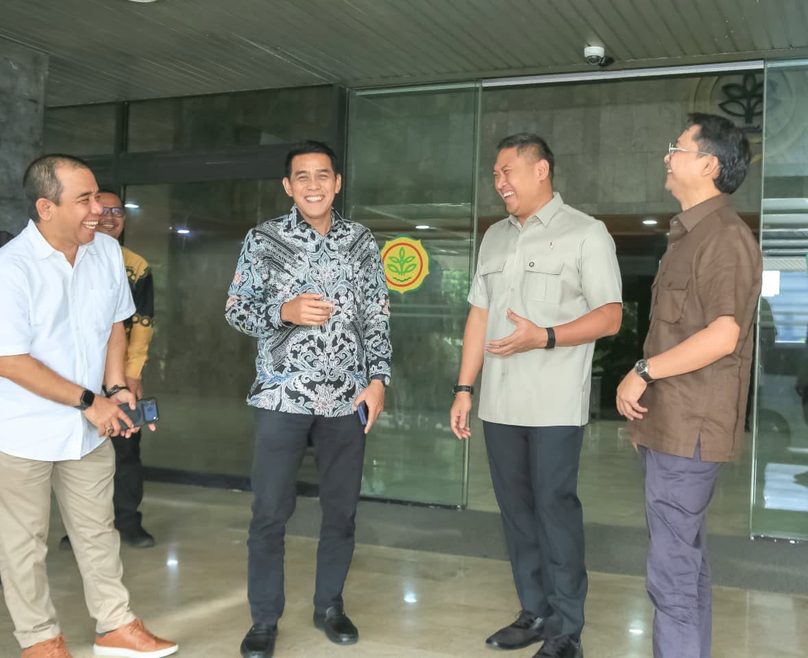 Bupati Erwin Burase Jemput Dukungan Kementan untuk Petani Parigi Moutong