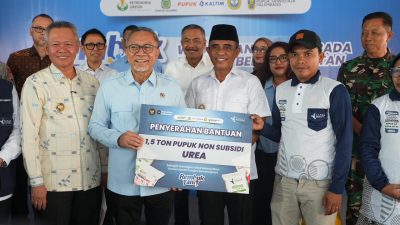 Anwar Hafid Dampingi Menko Pangan Perkuat Ketahanan Pangan di Sulteng
