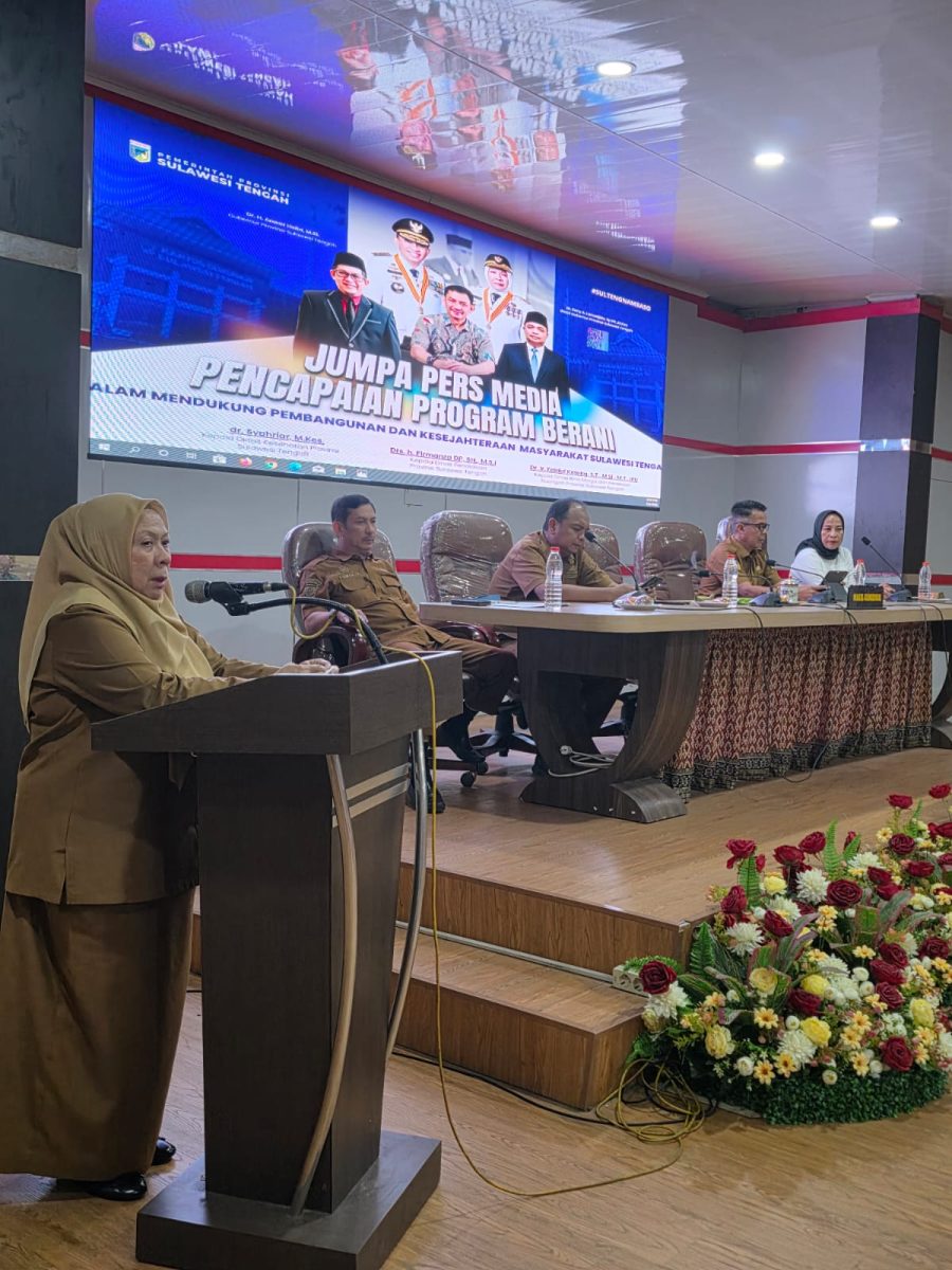BERANI Cerdas, Sehat dan Lancar Jadi Andalan Pembangunan Sulawesi Tengah