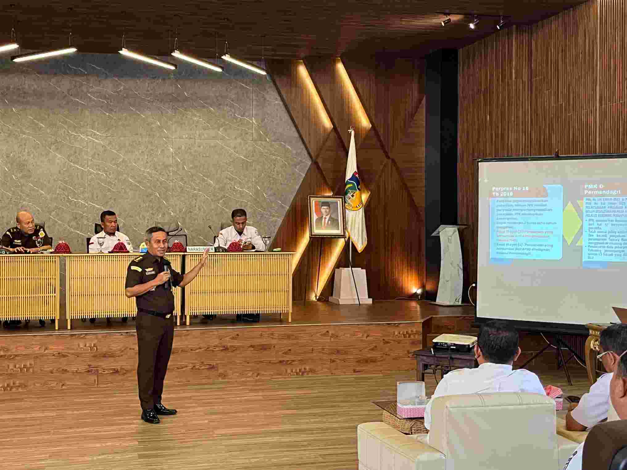 Cegah Masalah Hukum Proyek Pemerintah, Kejati Sulteng Gelar Penerangan Hukum