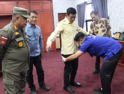 Keteladanan Pimpinan Daerah, Bupati dan Wabup Sukarela Tes Urine