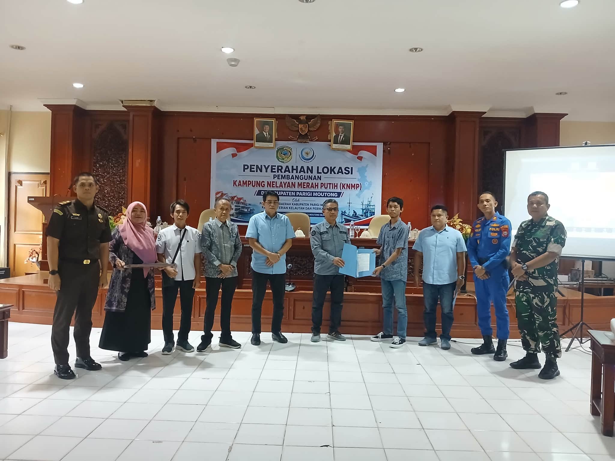 Serah Terima Lokasi Jadi Awal Pembangunan Kampung Nelayan