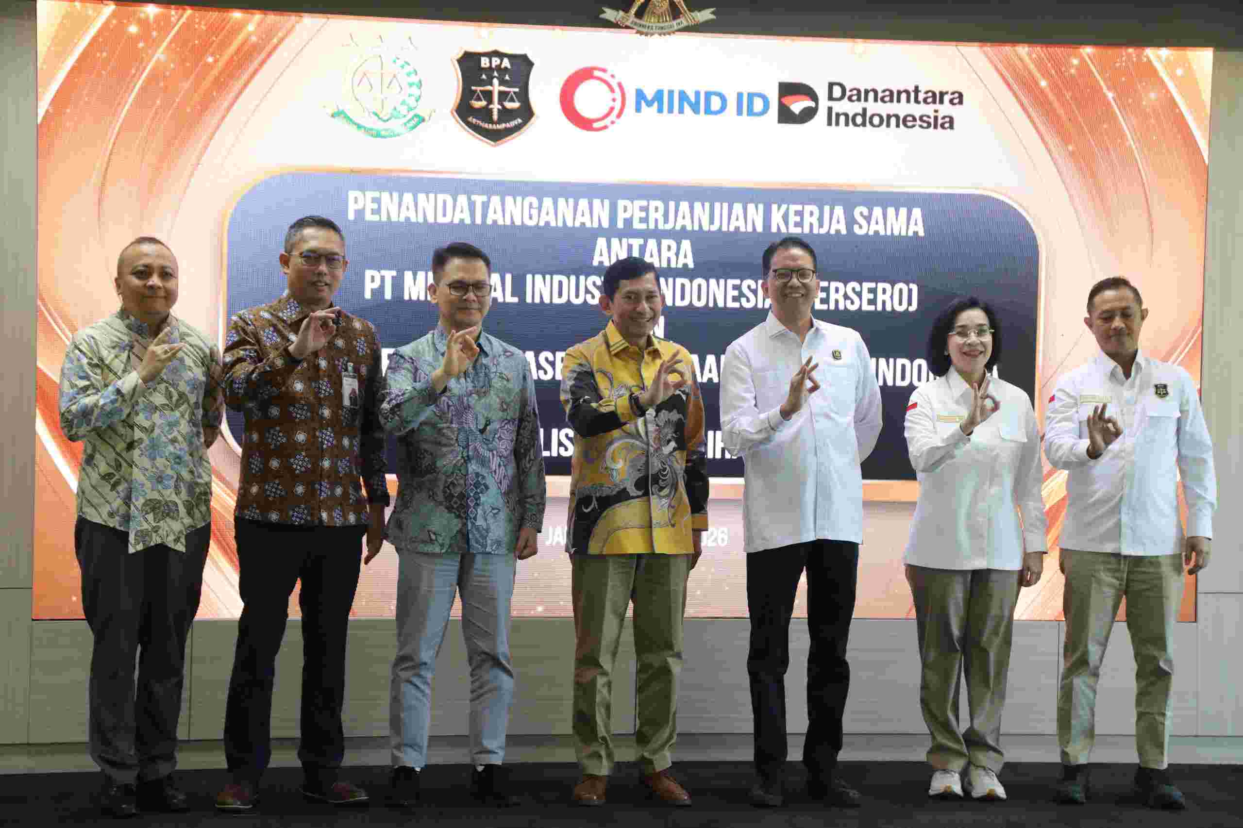 Sinergi Baru Kejaksaan dan MIND ID, Fokus Selamatkan Aset