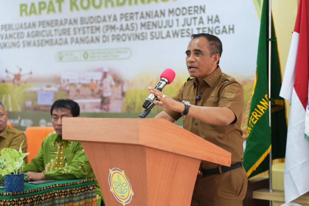 Target 6 Ton per Hektare, Sulteng Perkuat Langkah Menuju Lumbung Pangan