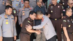 Silaturahmi Kajati-Kapolda Sulteng, Perkokoh Kolaborasi Antar Penegak Hukum
